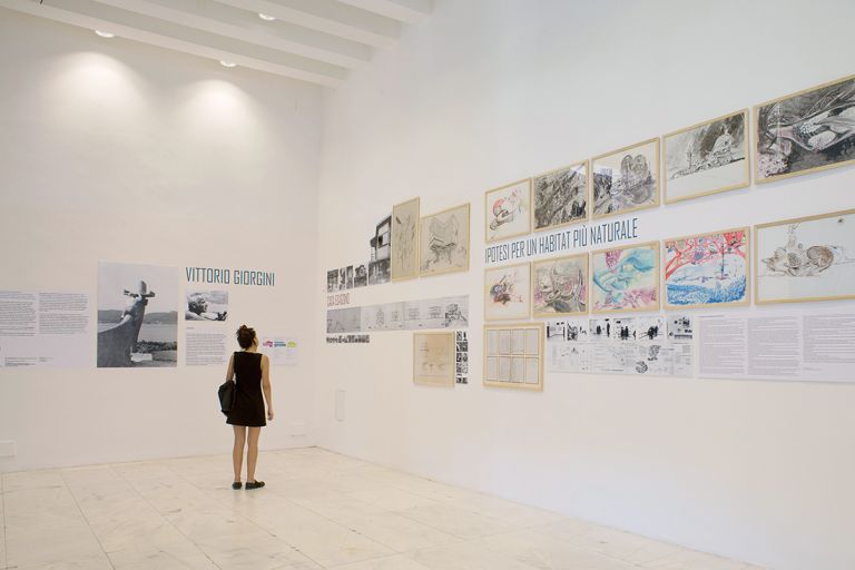 Vittorio Giorgini. Exhibition view at La Triennale di Milano, 2017. Photo Armando Perna