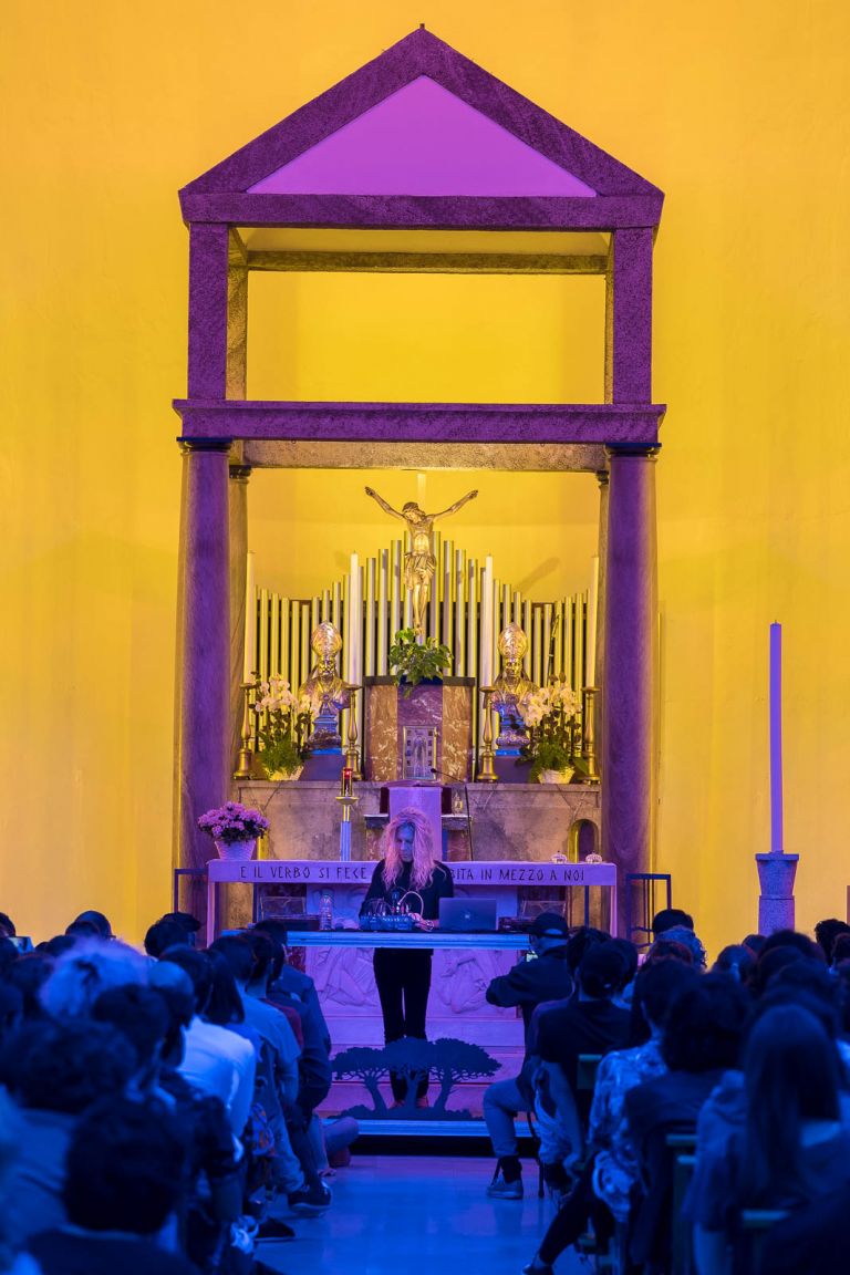 William Basinski, Chiesa di Santa Maria Annunciata in Chiesa Rossa, Milano 2017. Photo Delfino Sisto Legnani