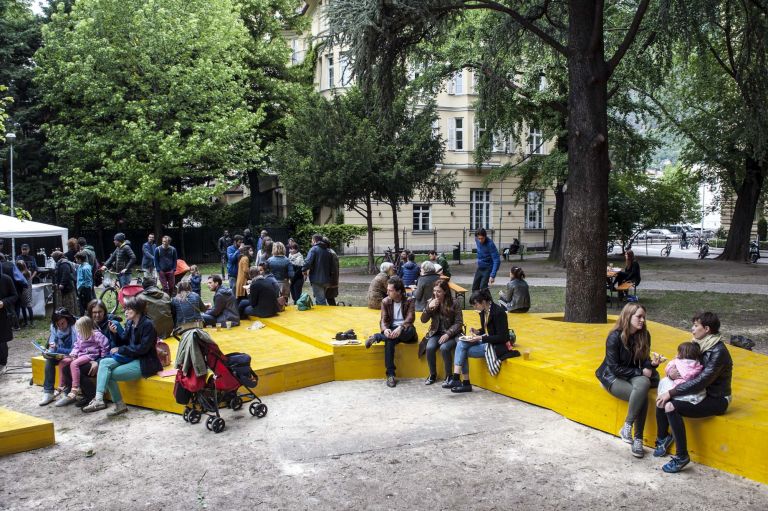 Un'audioguida permanente per la città di Bolzano. Ph. Ivo Corrà