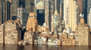 Il global warming visualizzato. Ecco come sarebbe New York sommersa dall’acqua