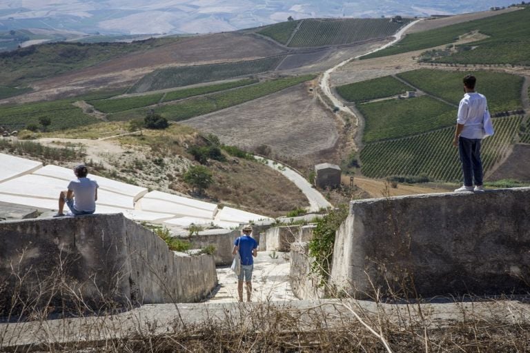 Viaggio in Sicilia 7, residenza Gibellina, Cretto di Burri. Ph. Leonardo Scotti