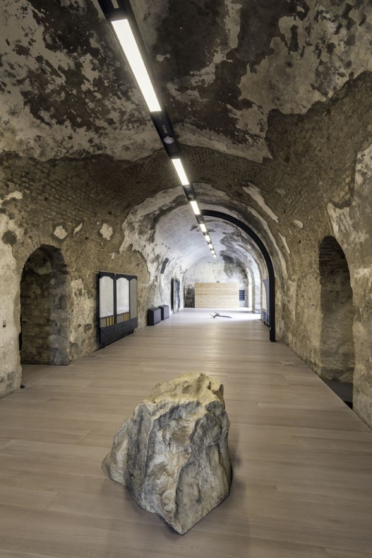 Fuocoapaesaggio, Forte di Monte Ricco, installation view. Foto di Giacomo De Donà