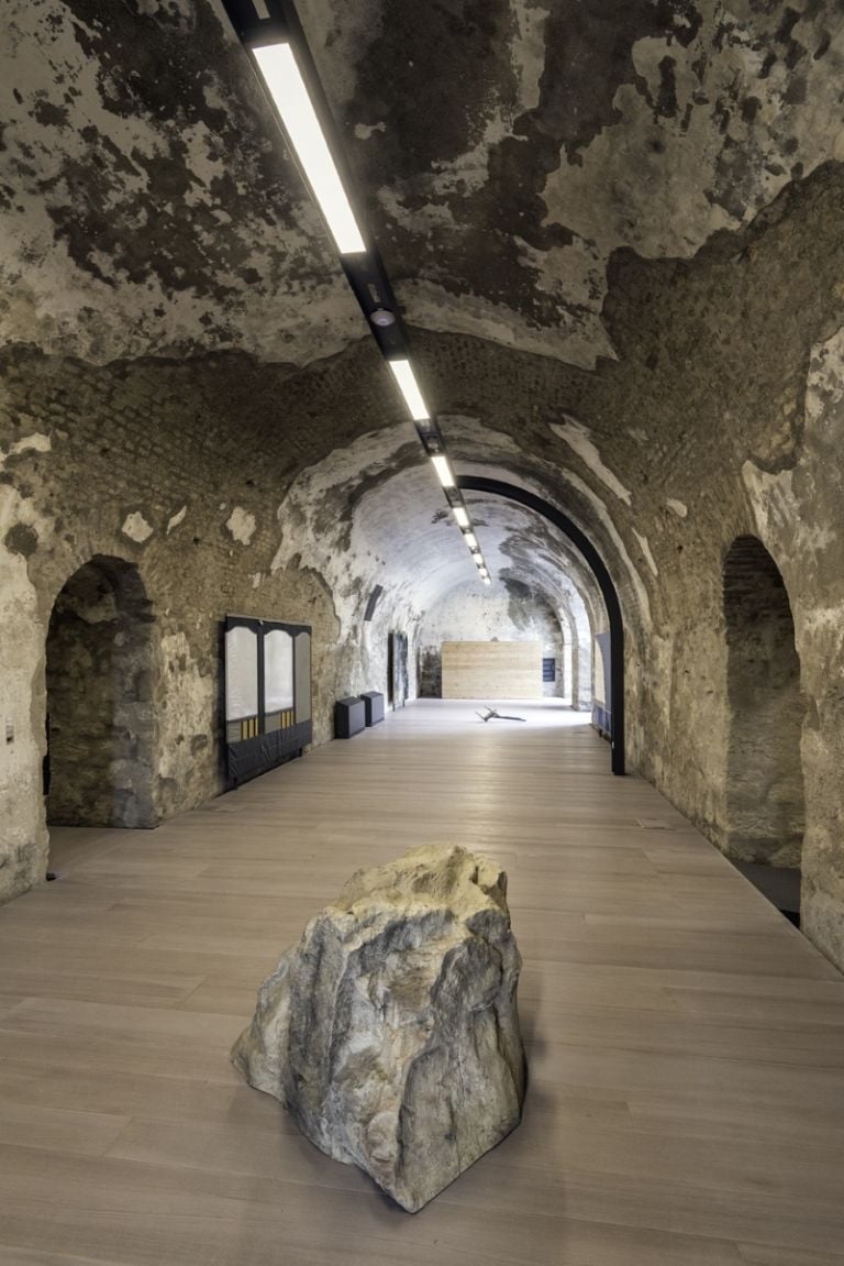 Fuocoapaesaggio, Forte di Monte Ricco, installation view. Foto di Giacomo De Donà