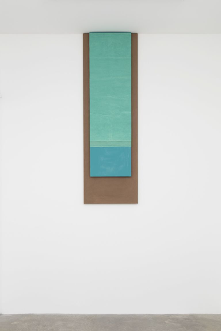 N. Dash, Untitled, 2017, adobe, oil, pigment, acrylic, linen, jute, wood support, photo Jean Vong, Courtesy the artist, Casey Kaplan Gallery, New York, and Mehdi Chouakri, Berlin