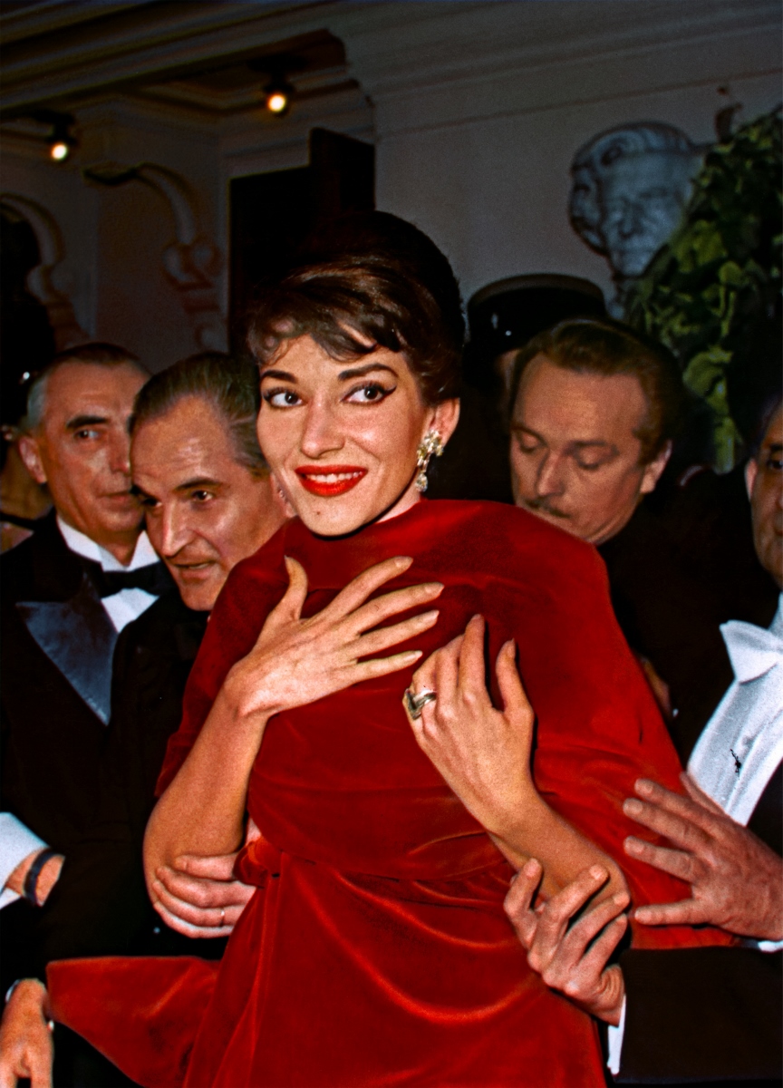 Gala de la légion d'honneur Paris 1958 © Fonds de Dotation Maria Callas