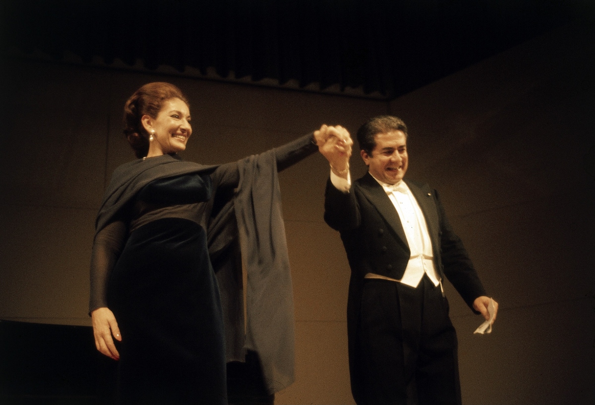 Tournée dadieux avec Di Stefano 1973 © Fonds de Dotation Maria Callas