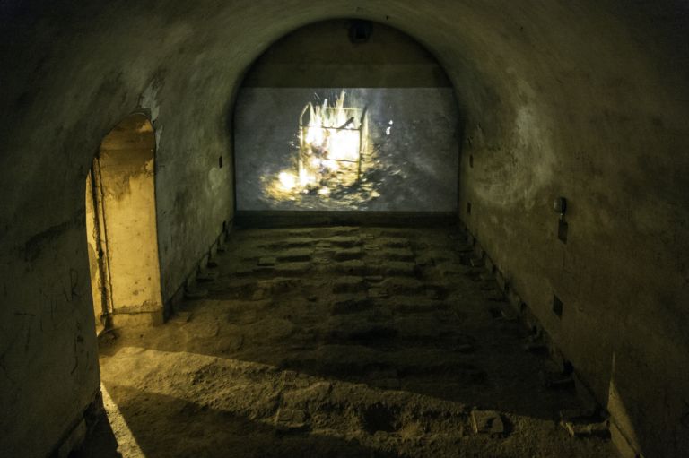 Fuocoapaesaggio, Forte di Monte Ricco, Sandra Hauser. Foto di Giacomo De Donà