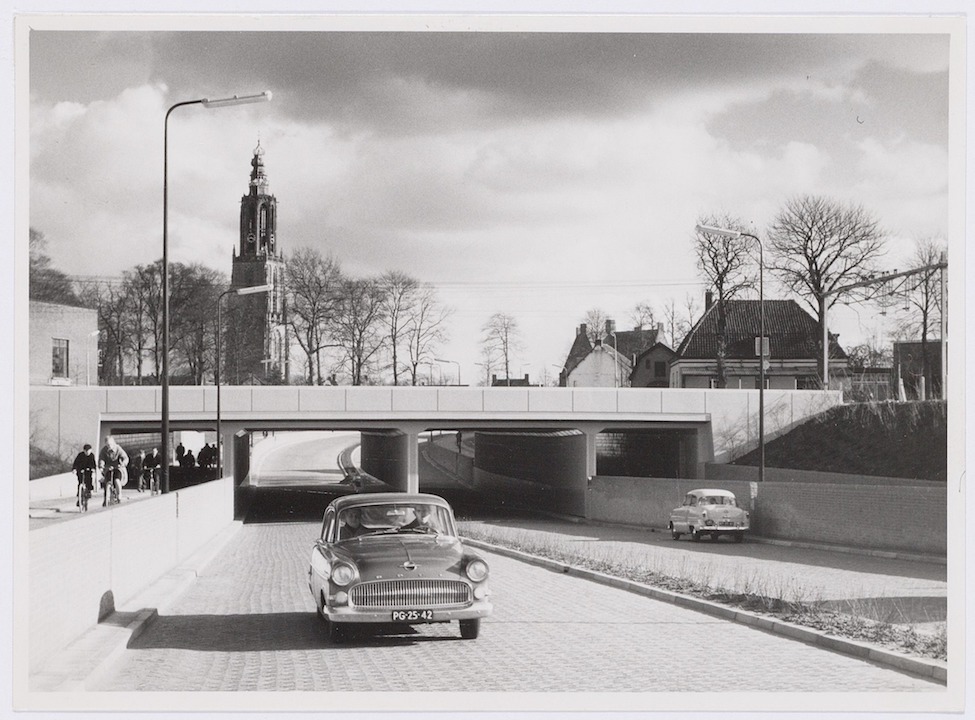 Amersfoort, Il tunnel inaugurato nel 1958 che unisce il centro cittadino ai sobborghi