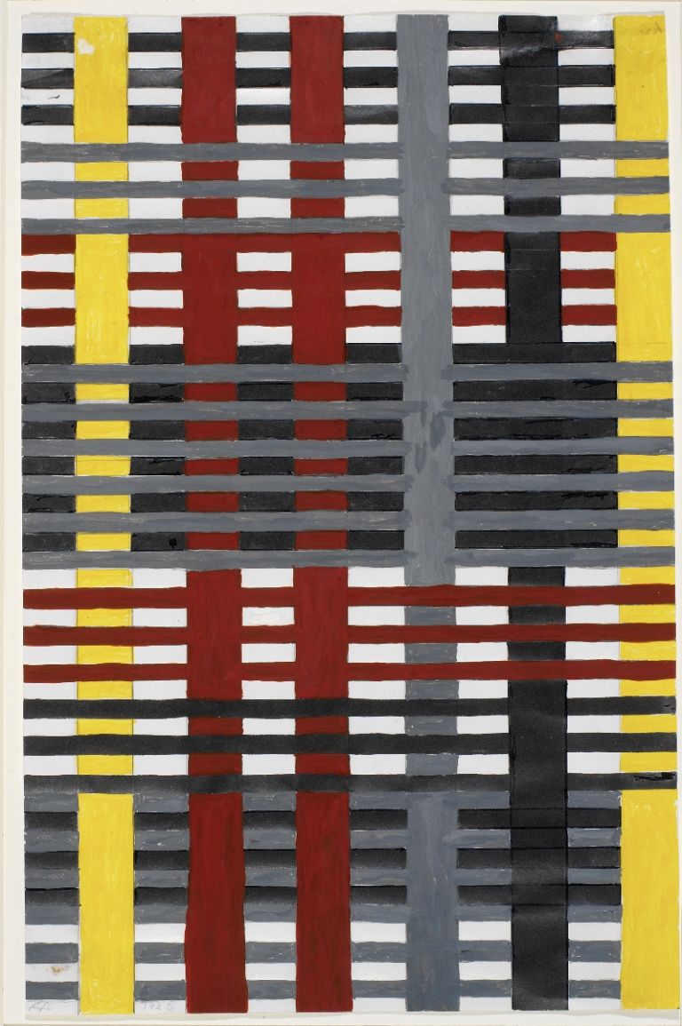 Anni Albers, Study for Unexecuted Wallhanging, 1926, The Josef and Anni Albers Foundation, Bethany CT, Photo Tim NighswanderImaging4Art © The Josef and Anni Albers Foundation, VEGAP, Bilbao, 2017