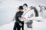 Campagna pubblicitaria Moncler firmata da Liu Bolin e Annie Leibovitz. ©Moncler