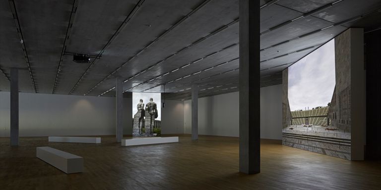 David Claerbout, Olympia, 2016. Installation view at Schaulager, Münchenstein 2017