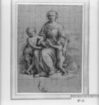 Disegno Windsor RCIN 906091, The Madonna and Child with St John,Royal Collection Trust© Her Majesty Queen Elizabeth II