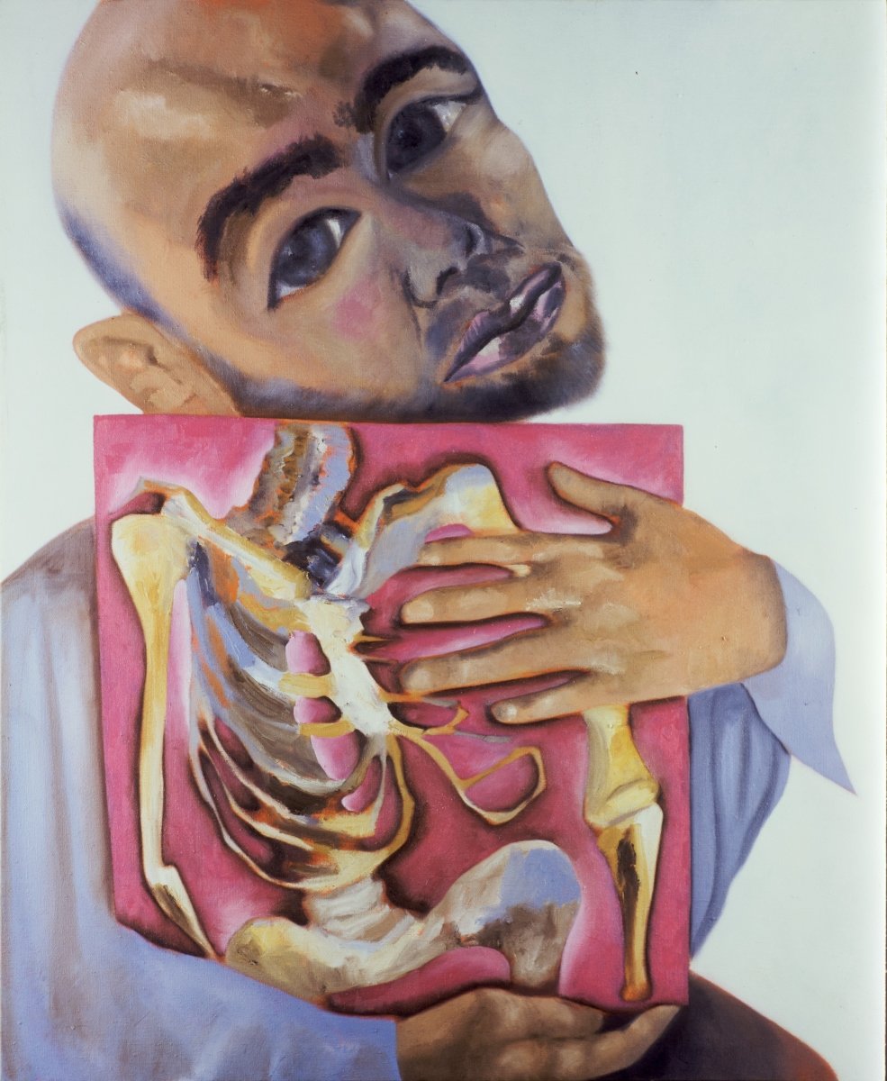 Francesco Clemente, Self Portrait, 2005, olio su tela, The MET collection, New York