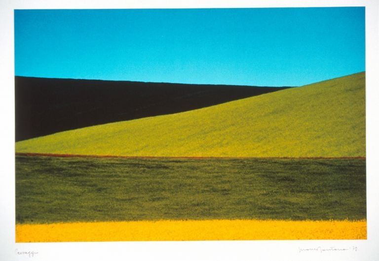 Franco Fontana (Modena, 1933), Paesaggio, Basilicata, 1978, Fotografia a colori su carta Cibachrome, UniCredit Art Collection