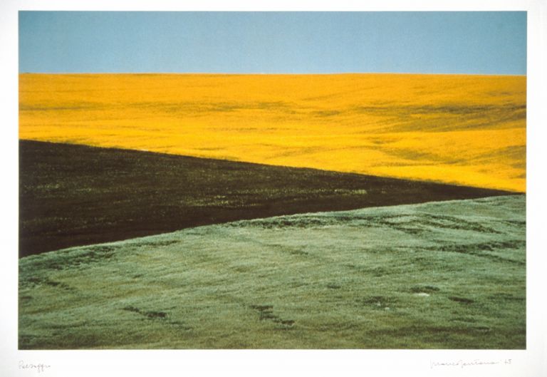 Franco Fontana (Modena, 1933), Paesaggio, Puglia, 1975, Fotografia a colori su carta Cibachrome, UniCredit Art Collection