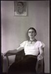 Frida at the Barbizon Plaza Hotel. Photo ©Lucienne Bloch