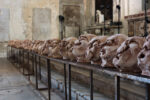 Jørgen Haugen Sørensen. La folla. Exhibition view in Pietrasanta, 2017. Photo Heine Pedersen