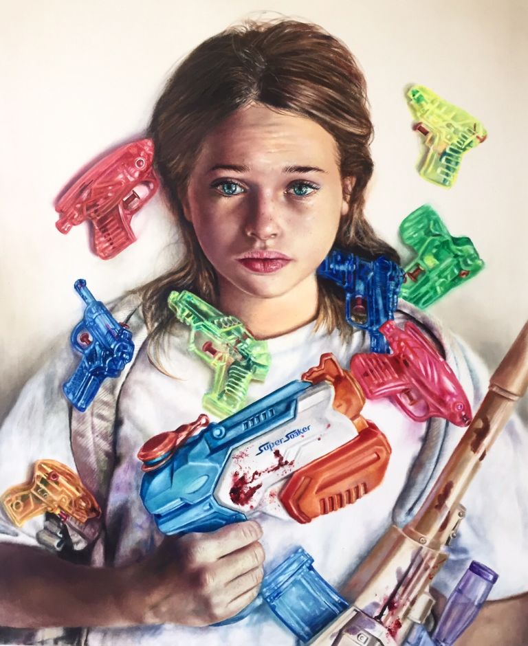 Johan Andersson, Toy Guns, 2016. Courtesy of Art Unified
