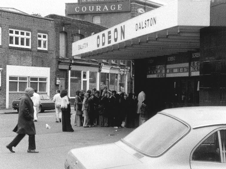 John Smith, The Girl Chewing Gum, 1976, 16mm film transferred to HD video; 12 minutes Courtesy of the Artist and Tanya Leighton, Berlin