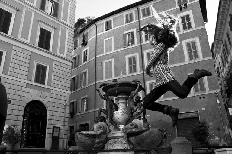 Laura Cionci -Daria Paladino, Fontana delle tartarughe 2014, stampa su carta hahnemuhle 20x30 cm