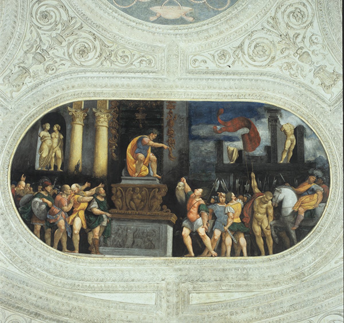 Marcello Fogolino, Affreschi nel Torrione da basso, Castello del Buonconsiglio, Trento