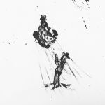 Maurizio Finotto, Vita, morte e miracoli, 2015 17, china nera su carta, courtesy l’artista