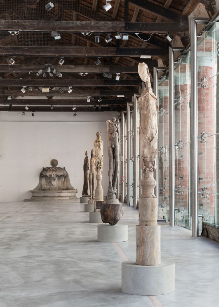 Nicola Samorì, exhibition view at Centro Arti Visive Pescheria, Pesaro, photo Stefano Maniero