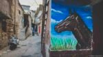 Opere di street art nascono nel quartiere Danisinni, Palermo, photo Rossella Puccio