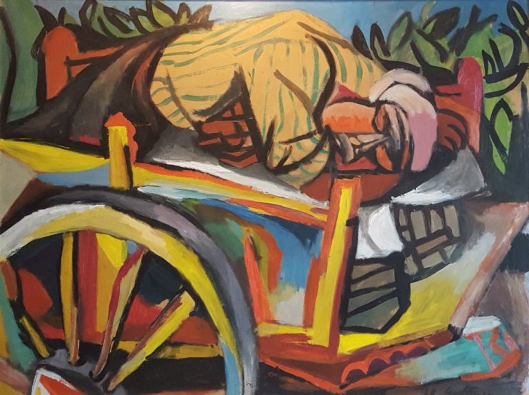 Renato Guttuso, Carrettiere siciliano addormentato, 1946