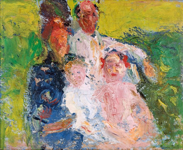 Richard Gerstl - La famiglia Schönberg - 1908