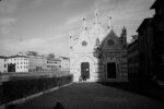 Richard Nonas, foto scattata durante il sopralluogo alla chiesa di Santa Maria della Spina