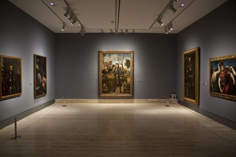 Rinascimento a Venezia, exhibition view at Museo Thyssen-Bornemisza, Madrid 2017