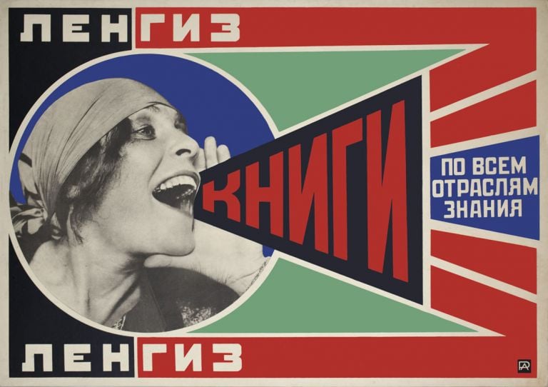 Rodchenko Alexander, Books Advertising poster for the Leningrad branch of Gosizdat, 1925, Stampa offsett del 1980, Collezione privata ©A.Rodtchenko e V.Stepanova Archiv