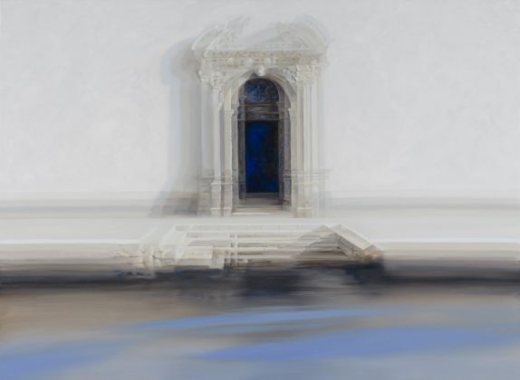 Roger de Montebello, Porta delle Terese, 2014, olio su tela, 140x190cm