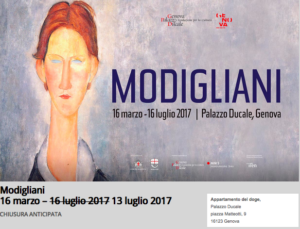 Ancora querelle su Modigliani a Palazzo Ducale a Genova. E la mostra chiude in anticipo