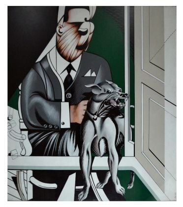 Sergio Sarri, L'uomo e il cane, 1967