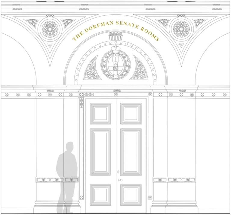 The Dorfman Senate Rooms in 2018 © David Chipperfield Architects