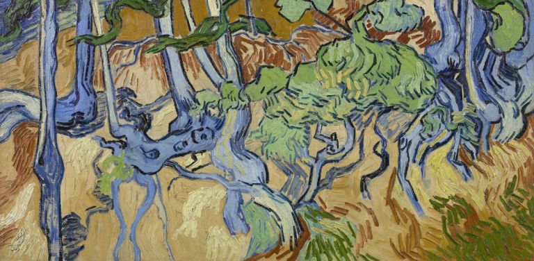 Tree Roots, Auvers sur Oise, July 1890 Vincent van Gogh (1853 1890), oil on canvas, 50.3 cm x 100.1 cm, Van Gogh Museum, Amsterdam (Vincent van Gogh Foundation)