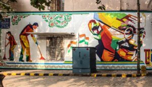 Delhi Street Art, il progetto di recupero urbano che riqualifica le bidonville