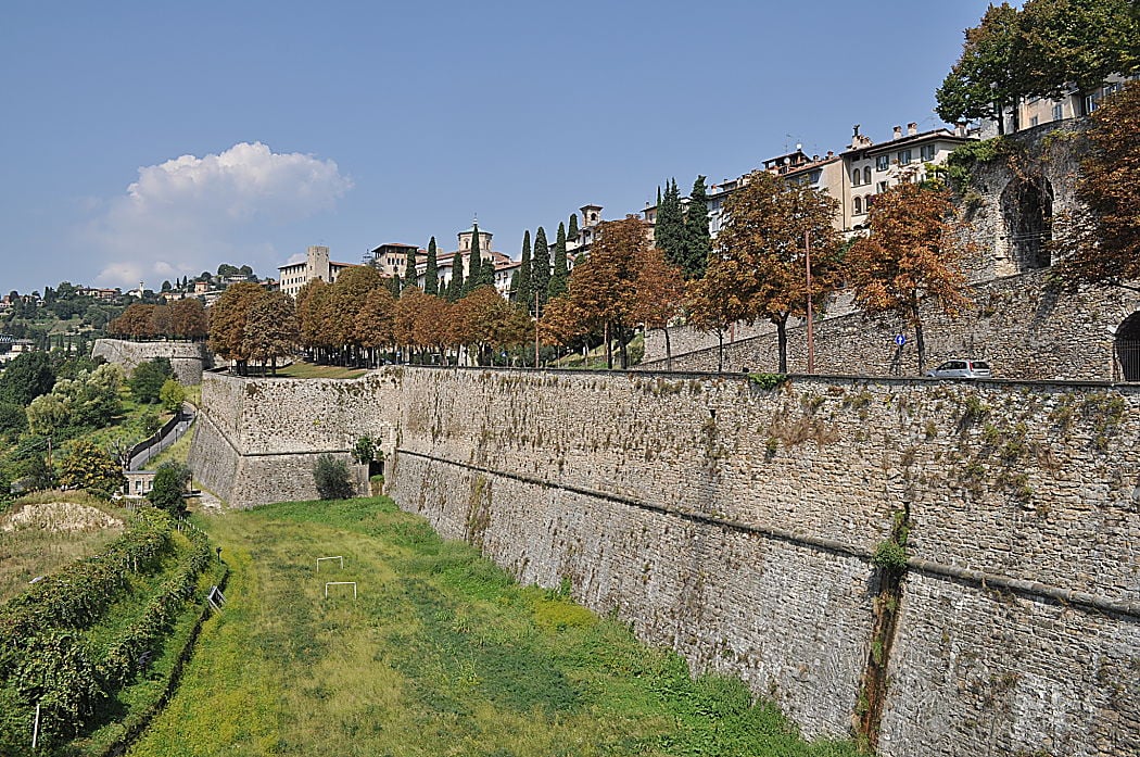 Un tratto delle Mura di Bergamo