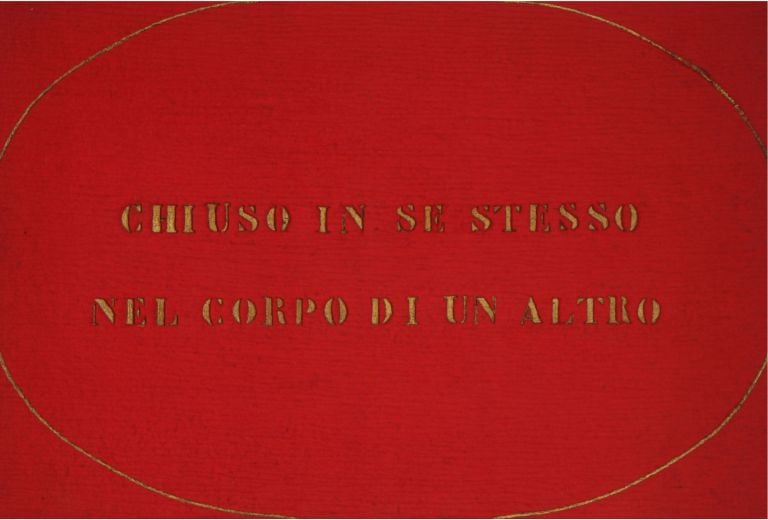 Vincenzo Agnetti, Ritratto di amante, 1971 (80 x 120 cm). Courtesy Archivio Vincenzo Agnetti