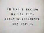 Vincenzo Agnetti, Ritratto di uomo, 1971 (75 x 100 cm). Courtesy Archivio Vincenzo Agnetti