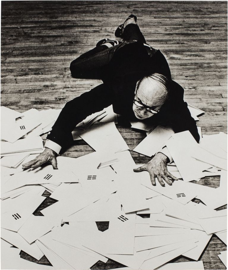 Vincenzo Agnetti, Surplace, 1979. Courtesy Archivio Vincenzo Agnetti