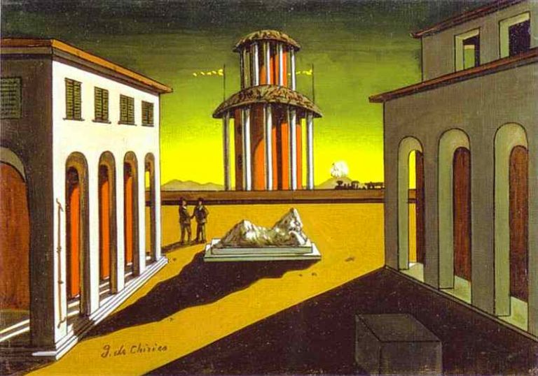 de Chirico, Piazza d'Italia, 1913