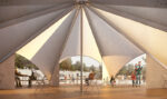 02.Maidan tent Render by Filippo Bolognese Maidan tent: il progetto di due architetti italiani per il campo profughi greco di Ritsona
