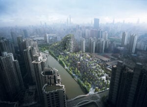 Sorvolando Shanghai: un video mostra l’avanzamento del cantiere di 1000 Trees