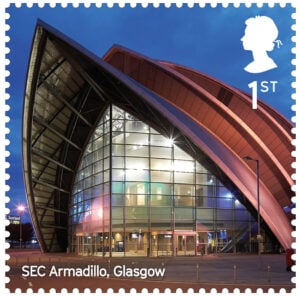 Hadid, Foster, Herzog&deMeuron: il meglio dell’architettura made in UK finisce sui francobolli