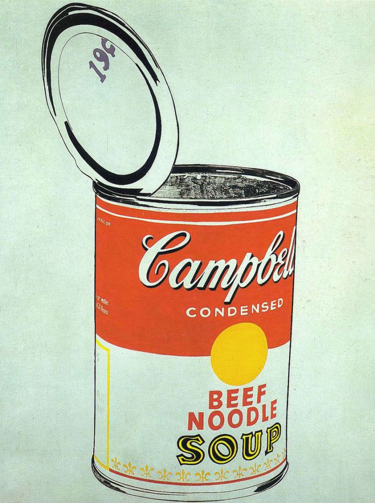 Andy Warhol, Big Campbell’s Soup Can, 19 cents, 1962