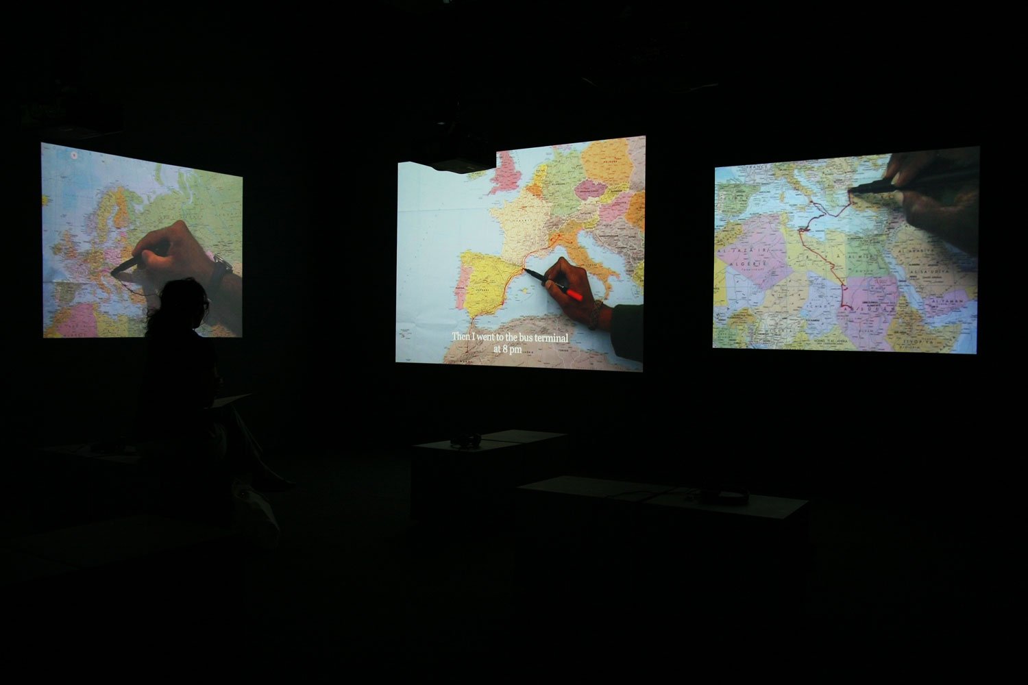 Bouchra Khalili, The mapping Journey