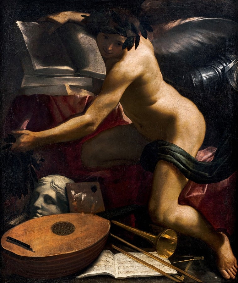 Carlo Bononi, Genio delle Arti (1620)